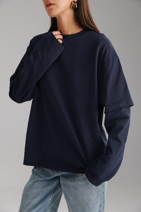 חולצת ולנטינה נייבי