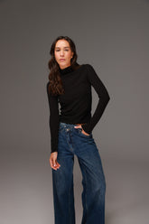 חולצת גולף ספנסר שחורה