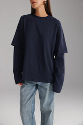 חולצת ולנטינה נייבי