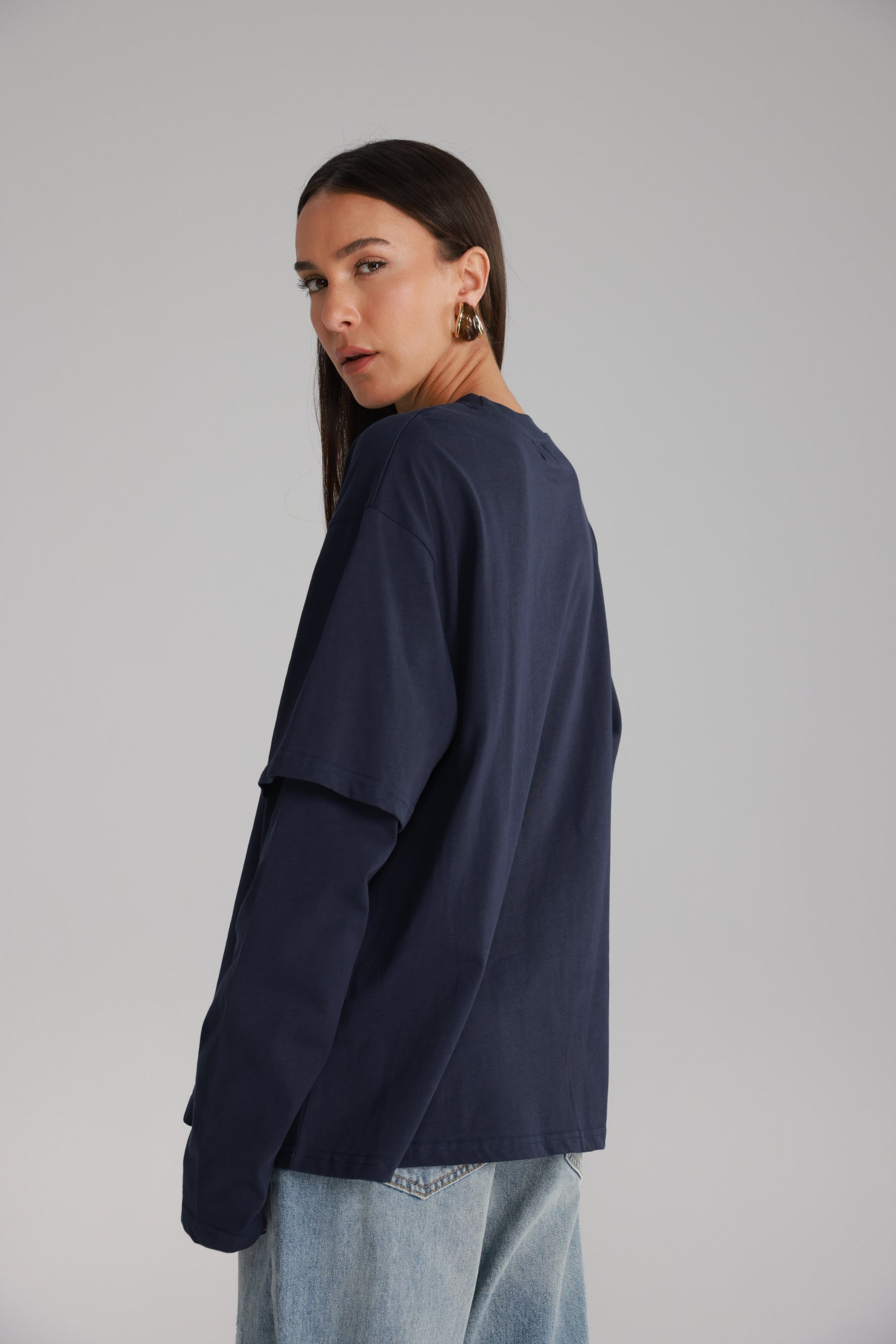 חולצת ולנטינה נייבי