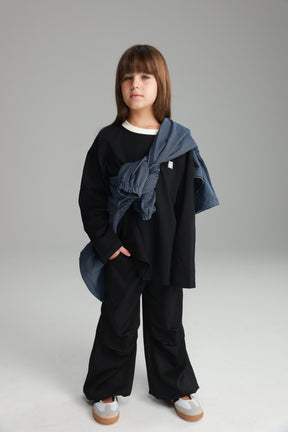 מכנסי אנה שחורים