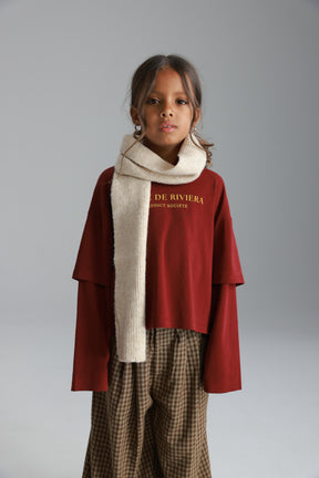 חולצת מוני בורדו