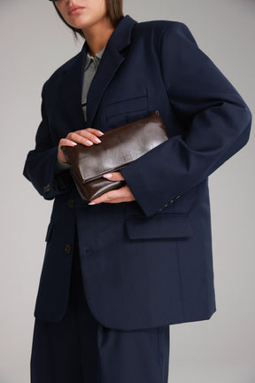 תיק ג'יל חום כהה