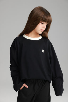 חולצת פייל שחורה