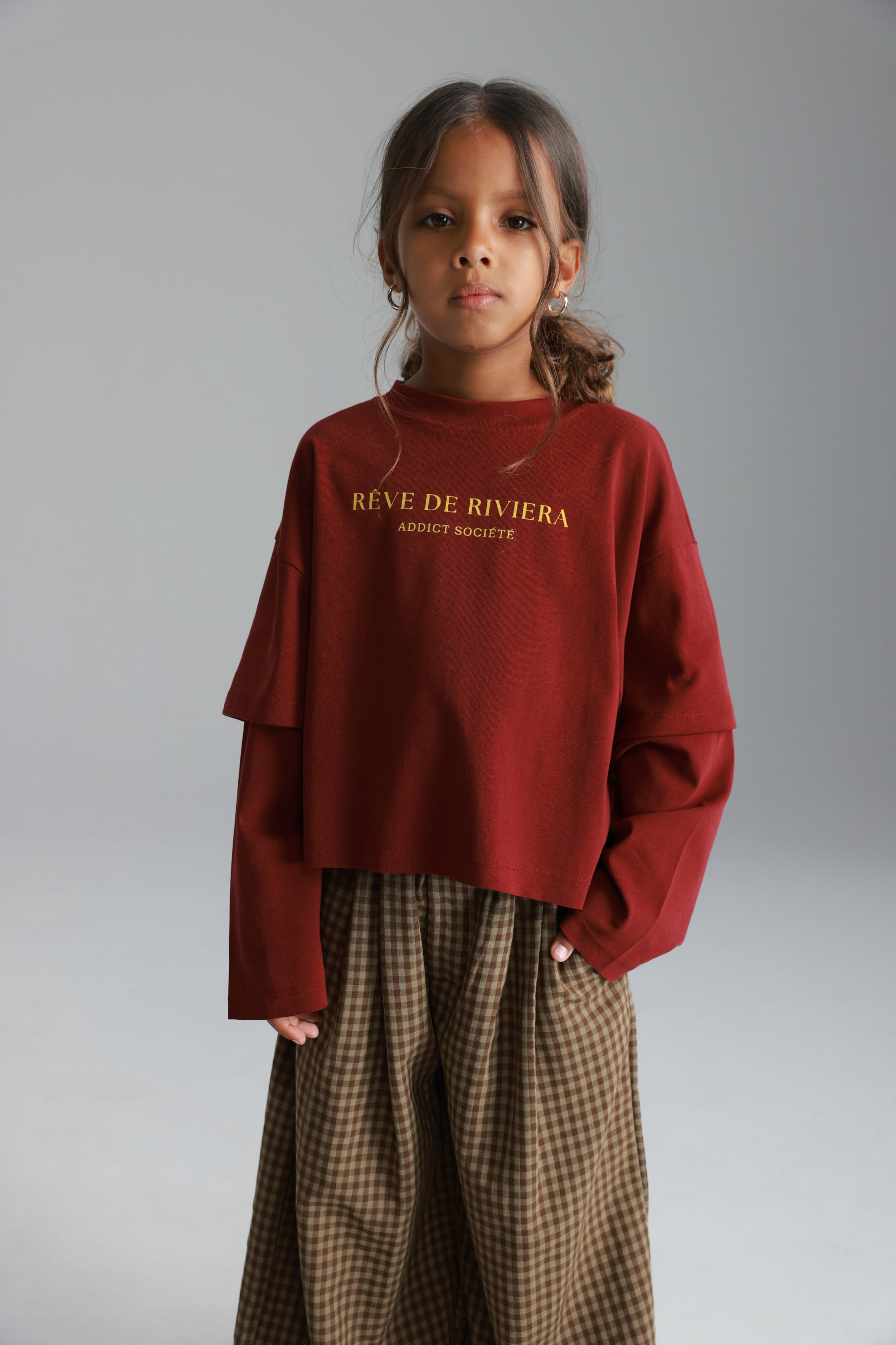 חולצת מוני בורדו