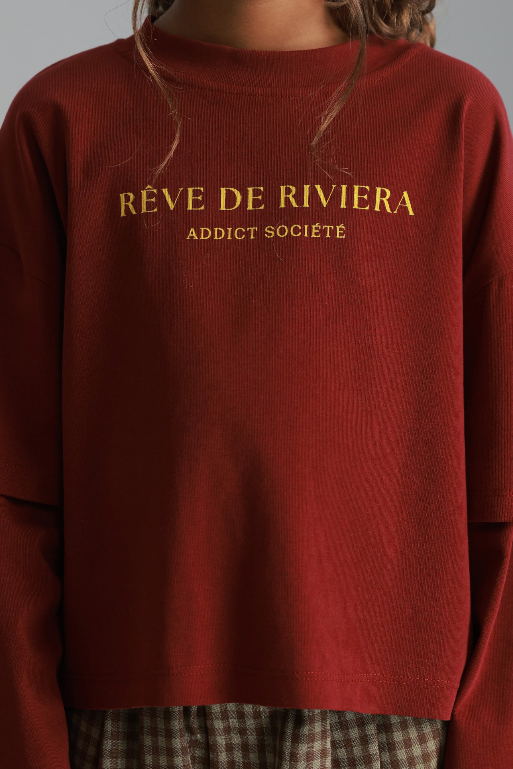 חולצת מוני בורדו