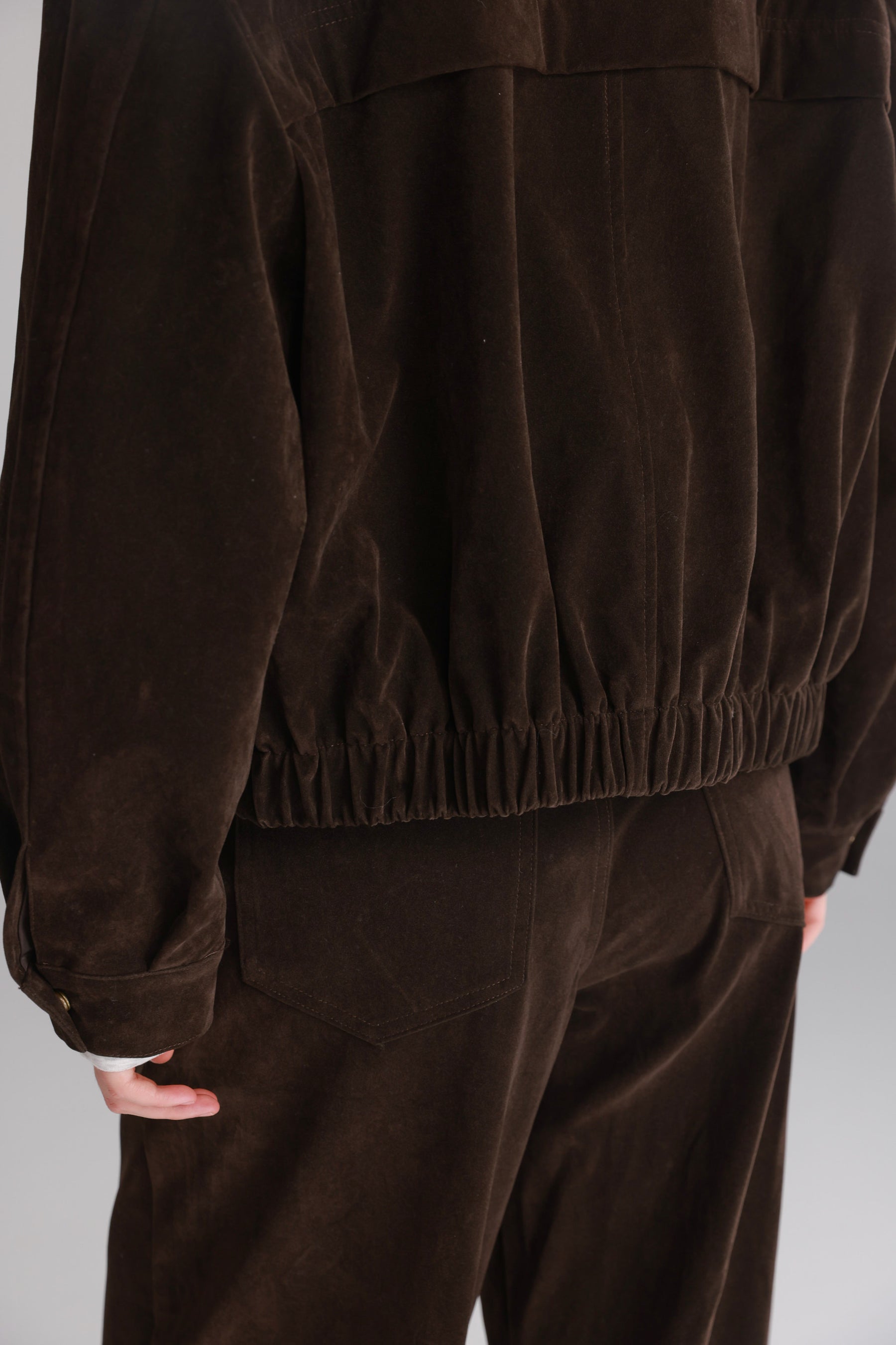 ג'קט בומבר דאלי חום כהה