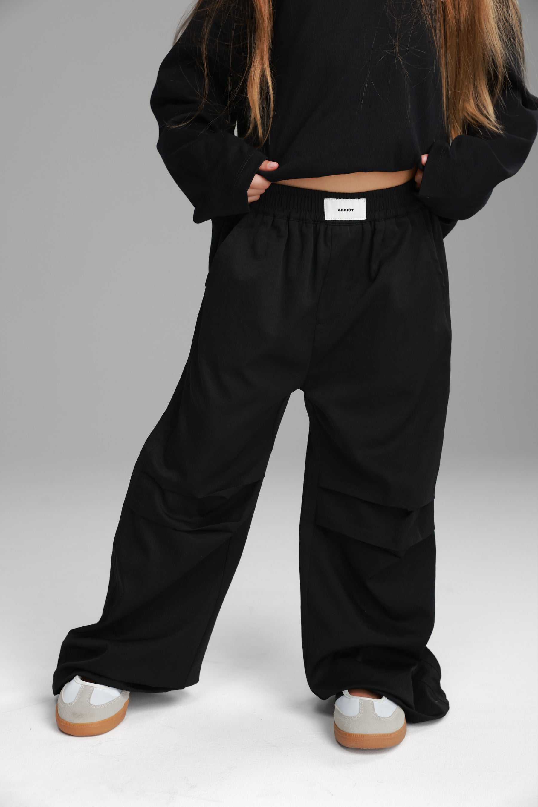 מכנסי אנה שחורים