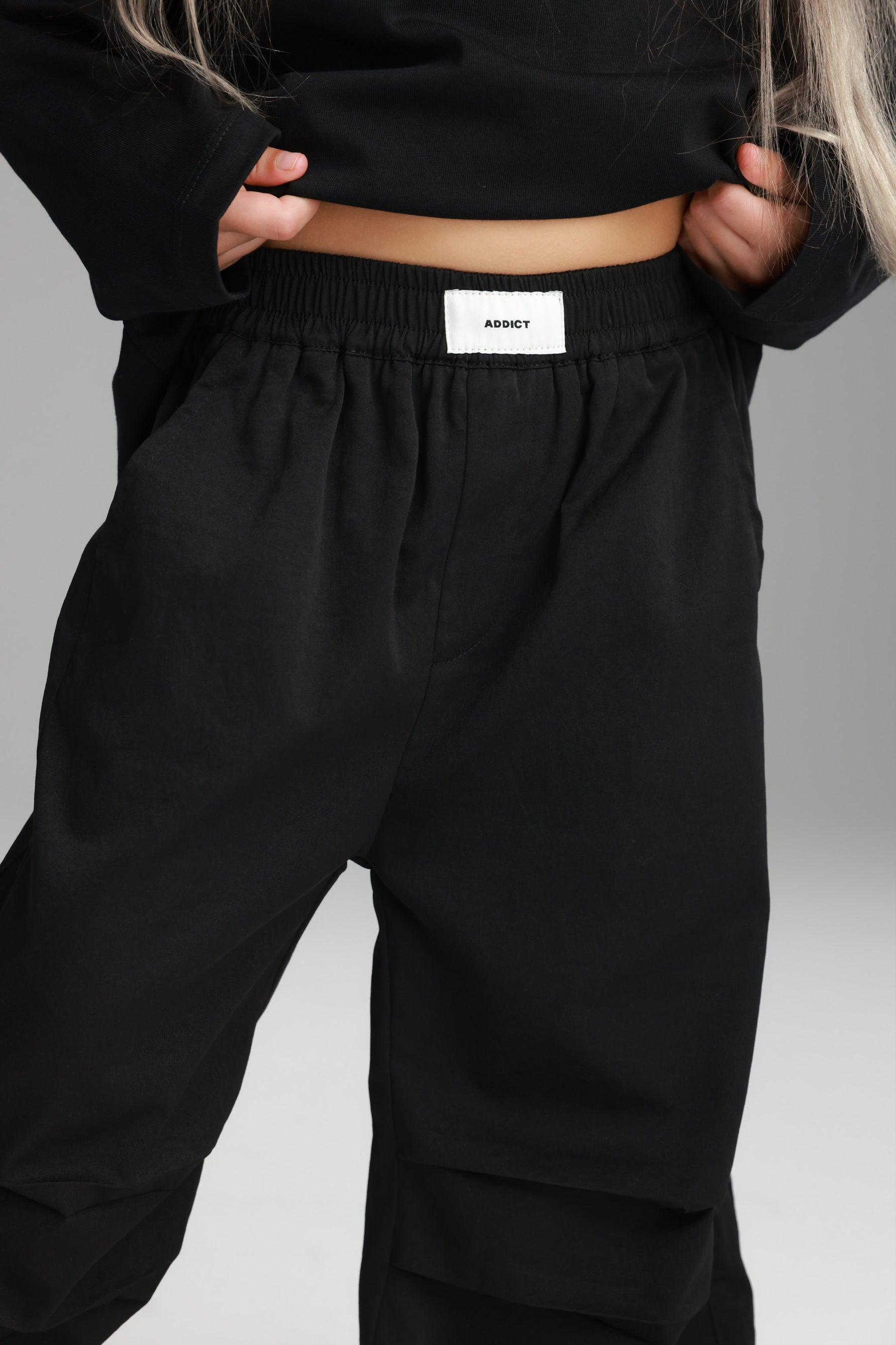 מכנסי אנה שחורים