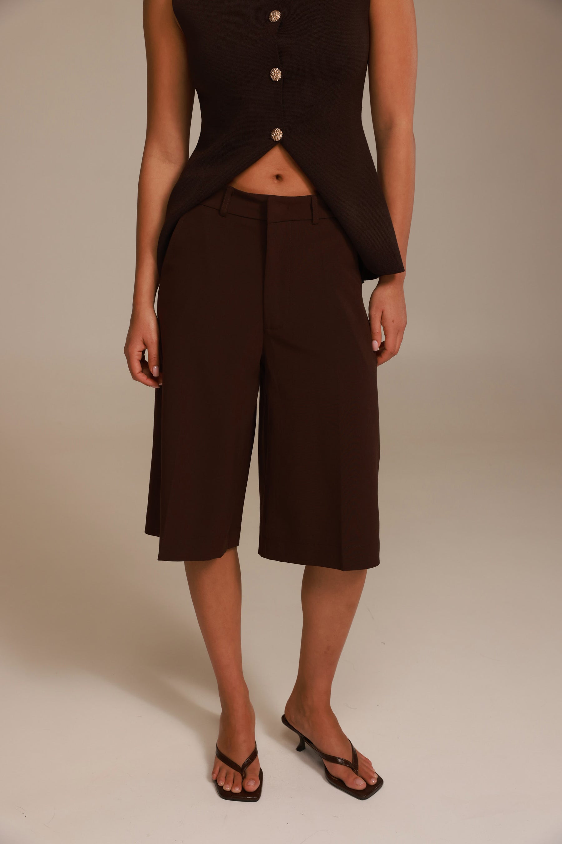 מכנסי ראנטה חומים