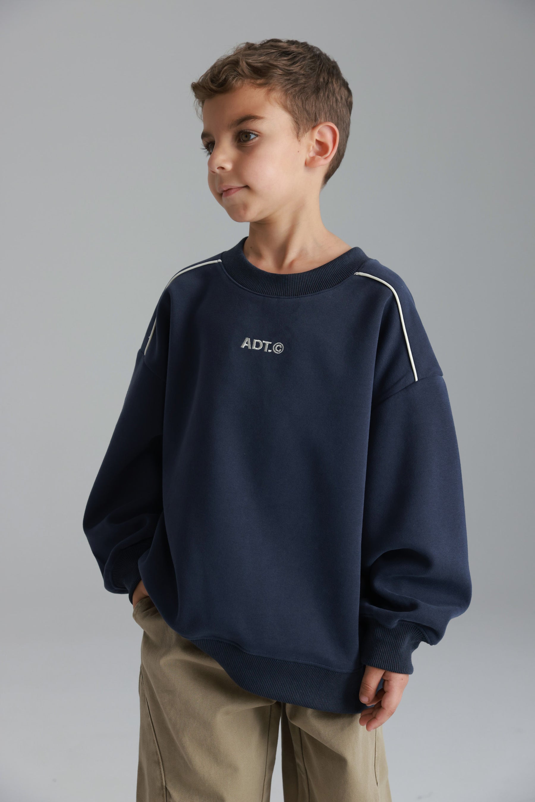 סוויטשירט היילי נייבי