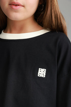 חולצת פייל שחורה