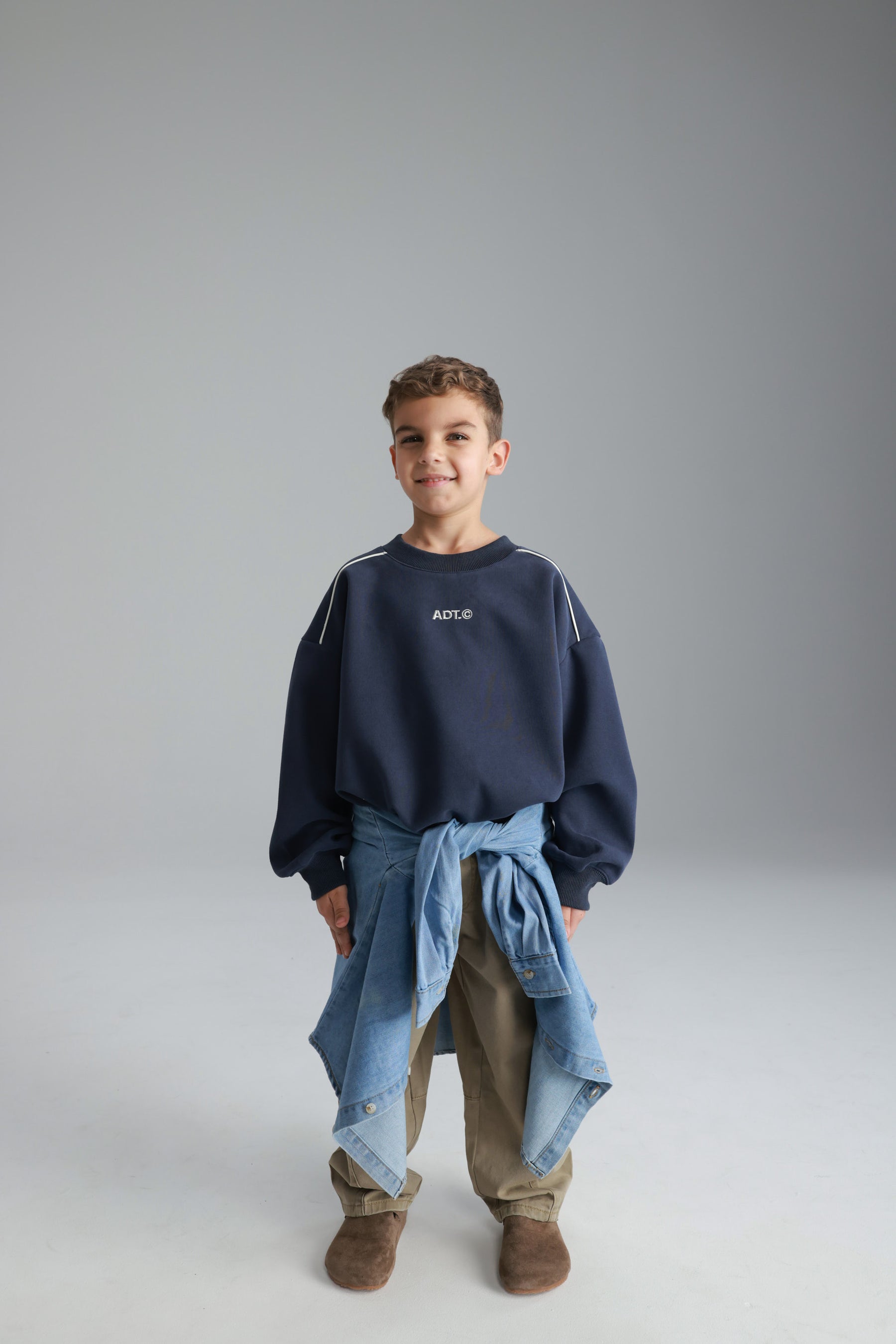 סוויטשירט היילי נייבי