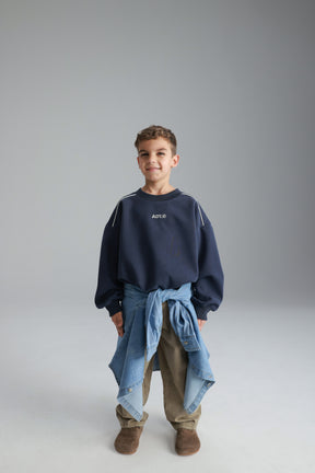 סוויטשירט היילי נייבי