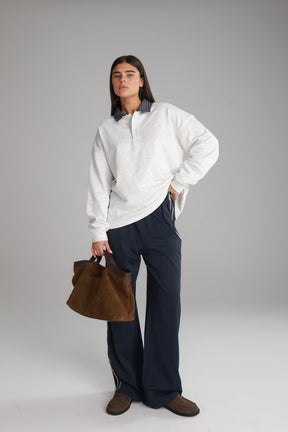 חולצת מרגרט אפור בהיר