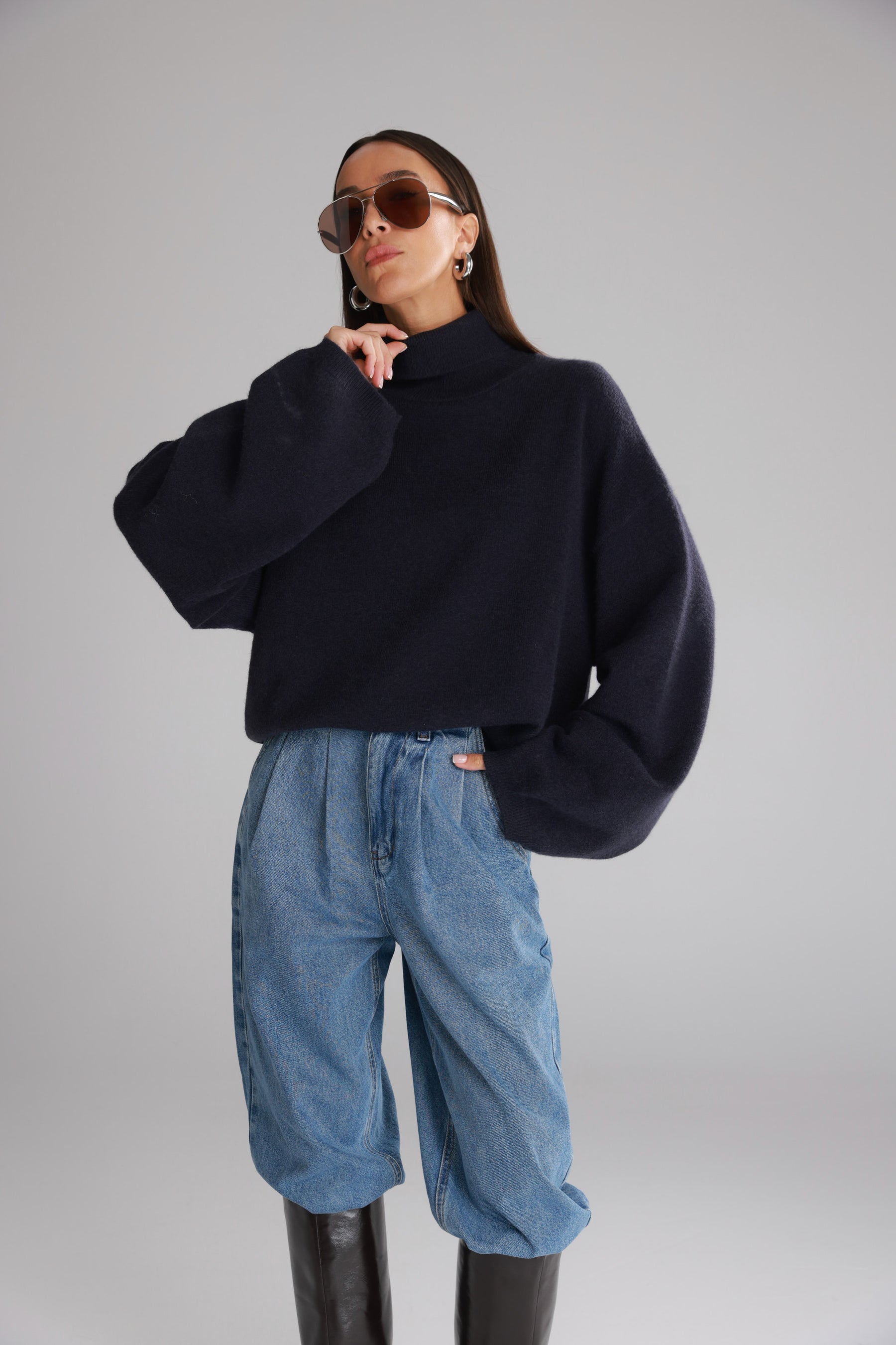 סוודר ג'ו נייבי