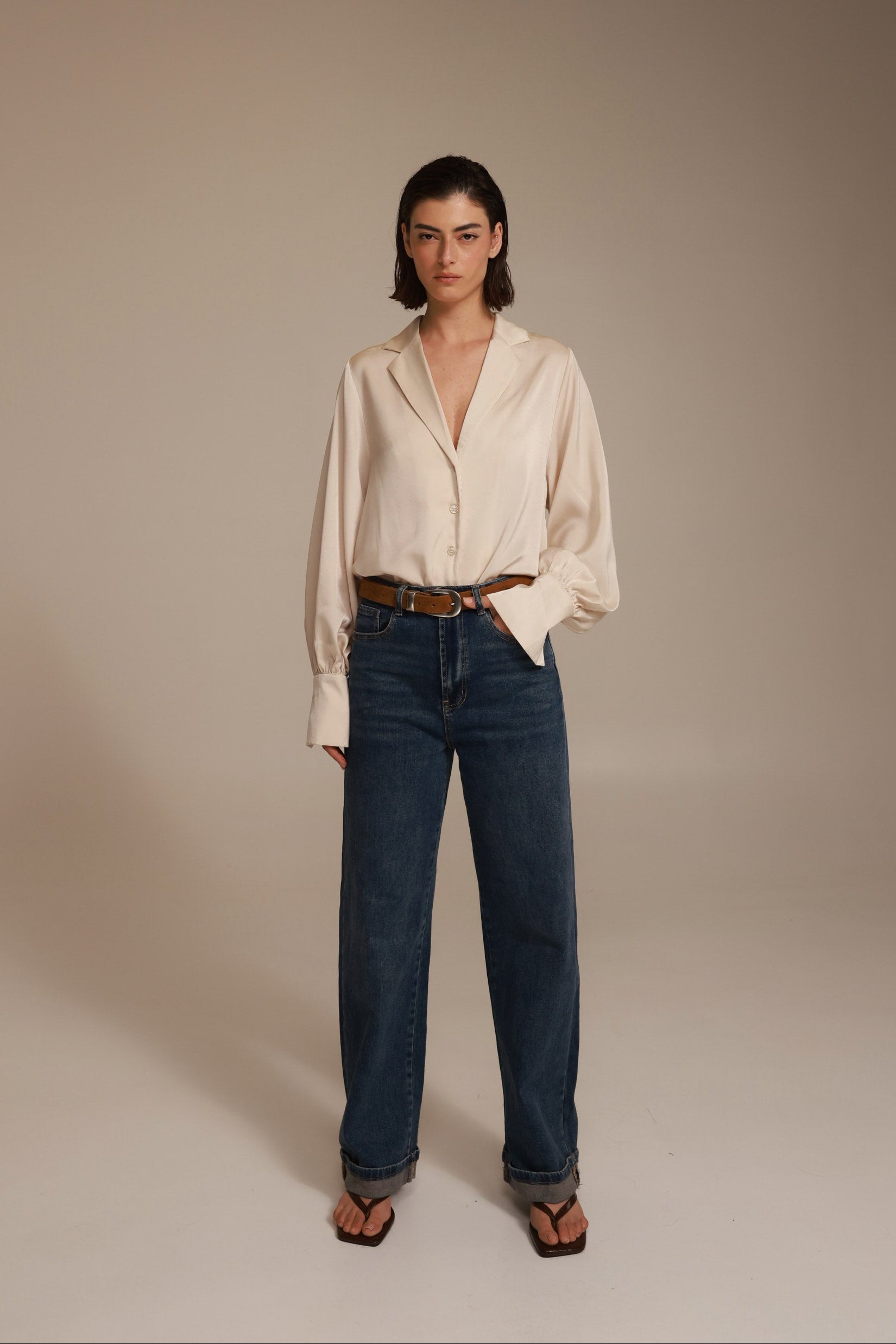 ג'ינס נויה כחול