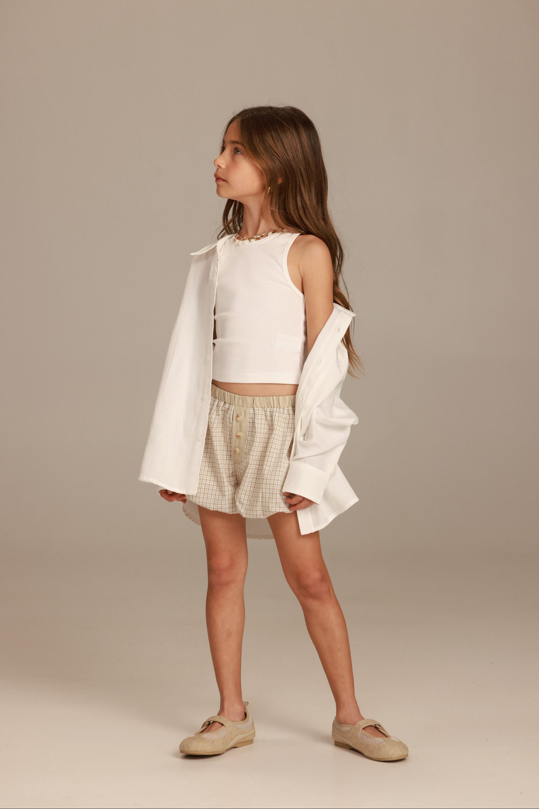 מכנסי אמלפי בז'