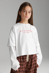 חולצת מוני לבנה