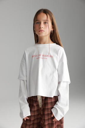 חולצת מוני לבנה