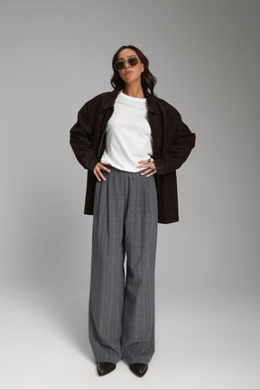 מכנסי ביאטריס אפורים