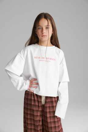 חולצת מוני לבנה