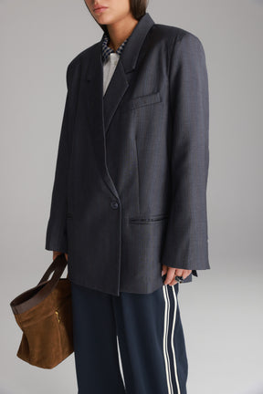 בלייזר פולינה אפור כהה