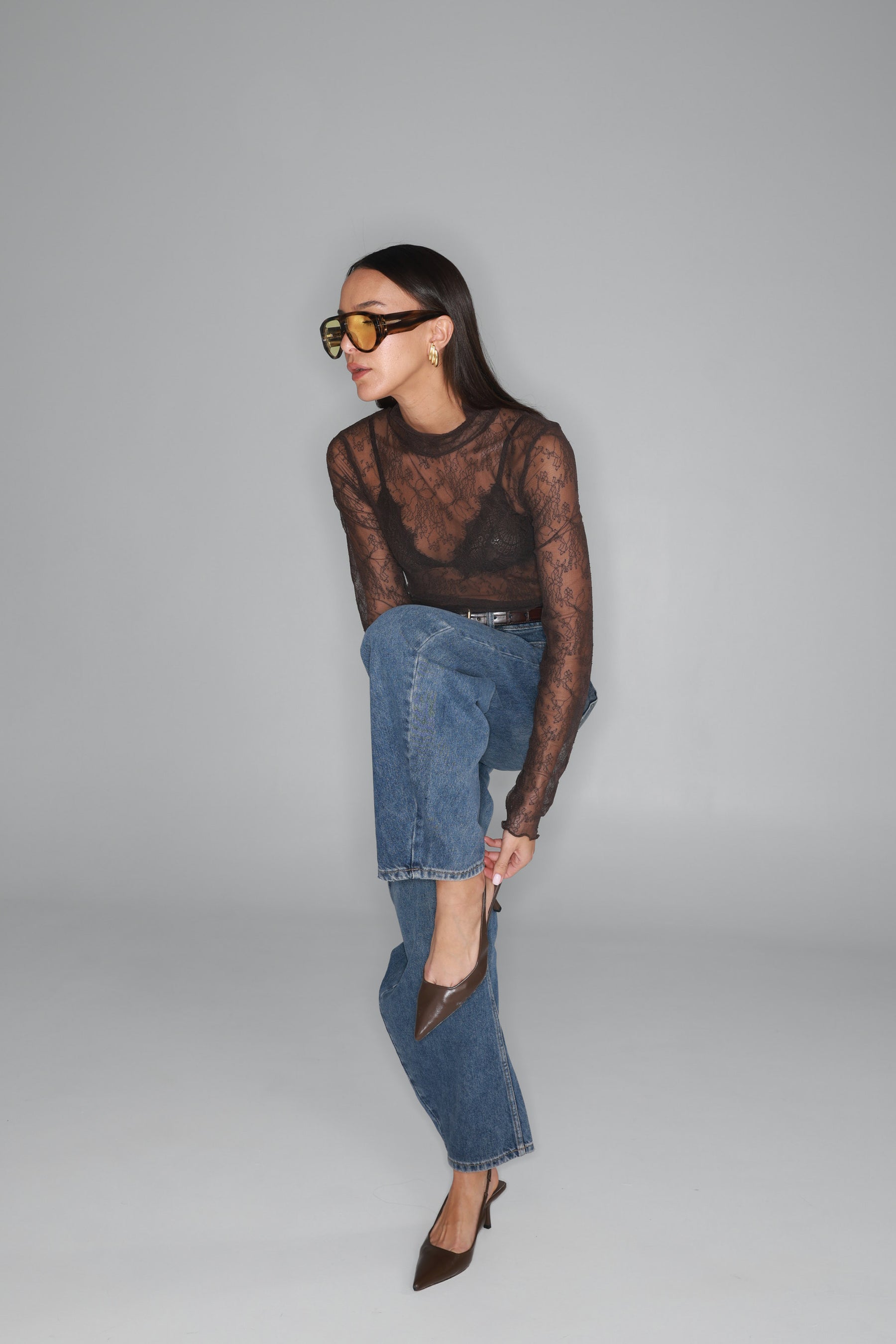 ג'ינס קייטלין כחול