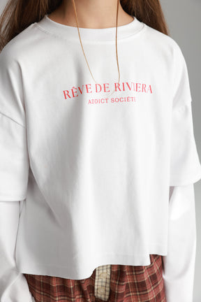 חולצת מוני לבנה