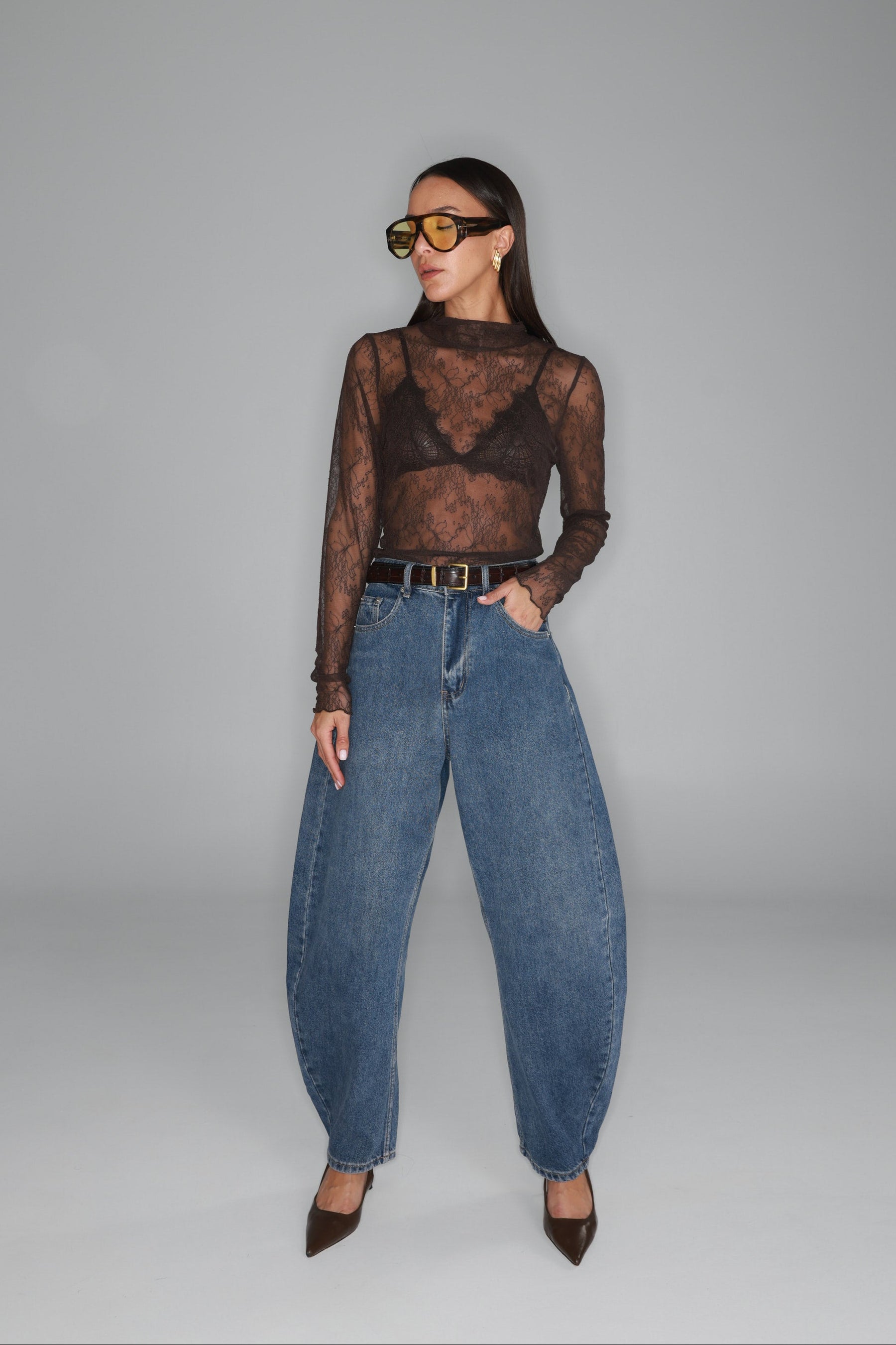 ג'ינס קייטלין כחול