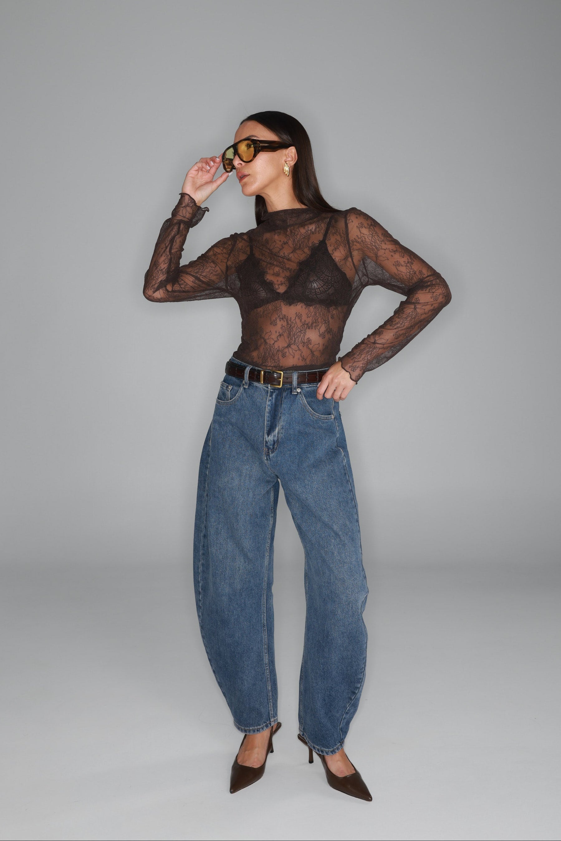 ג'ינס קייטלין כחול