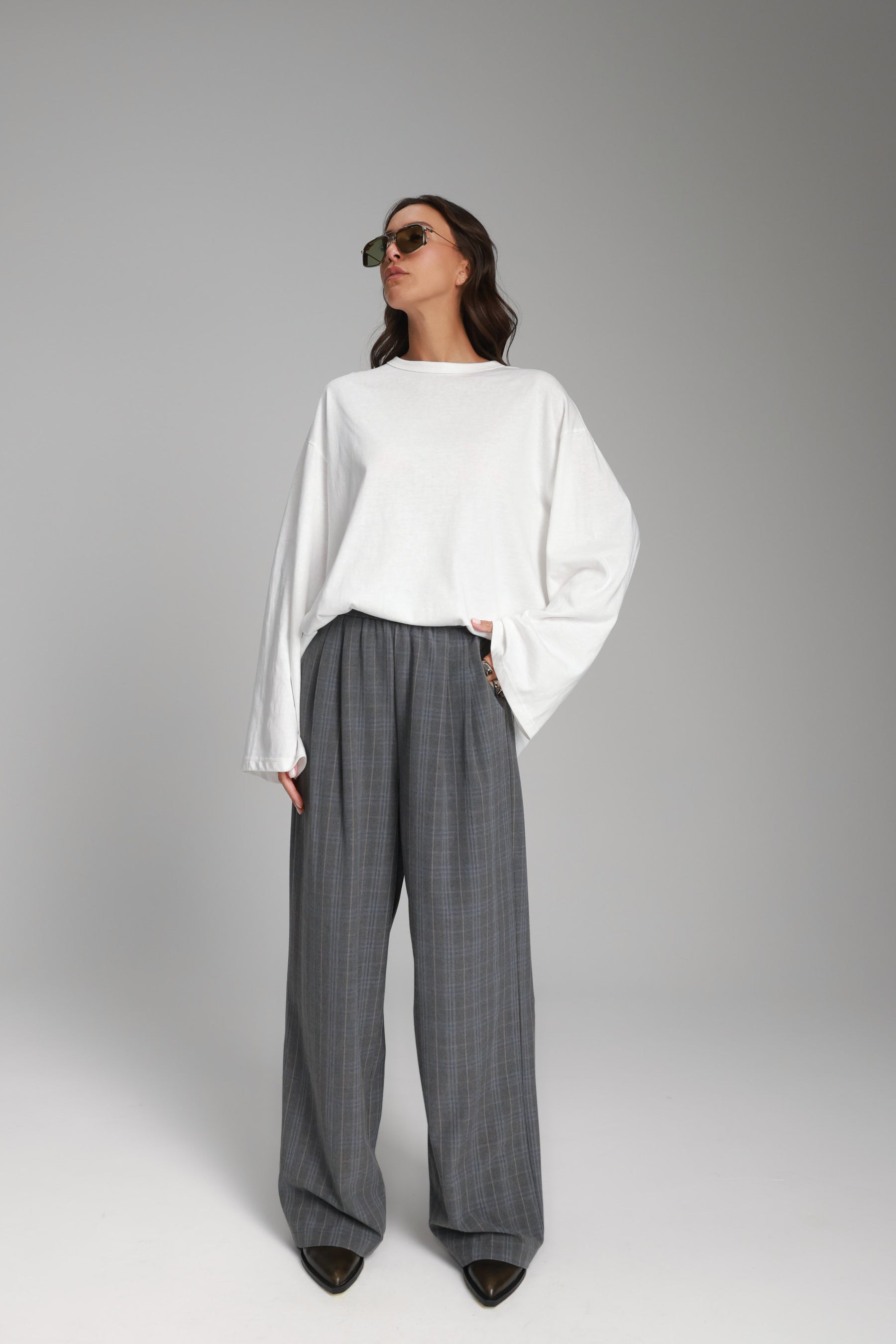 חולצת נדיה לבנה