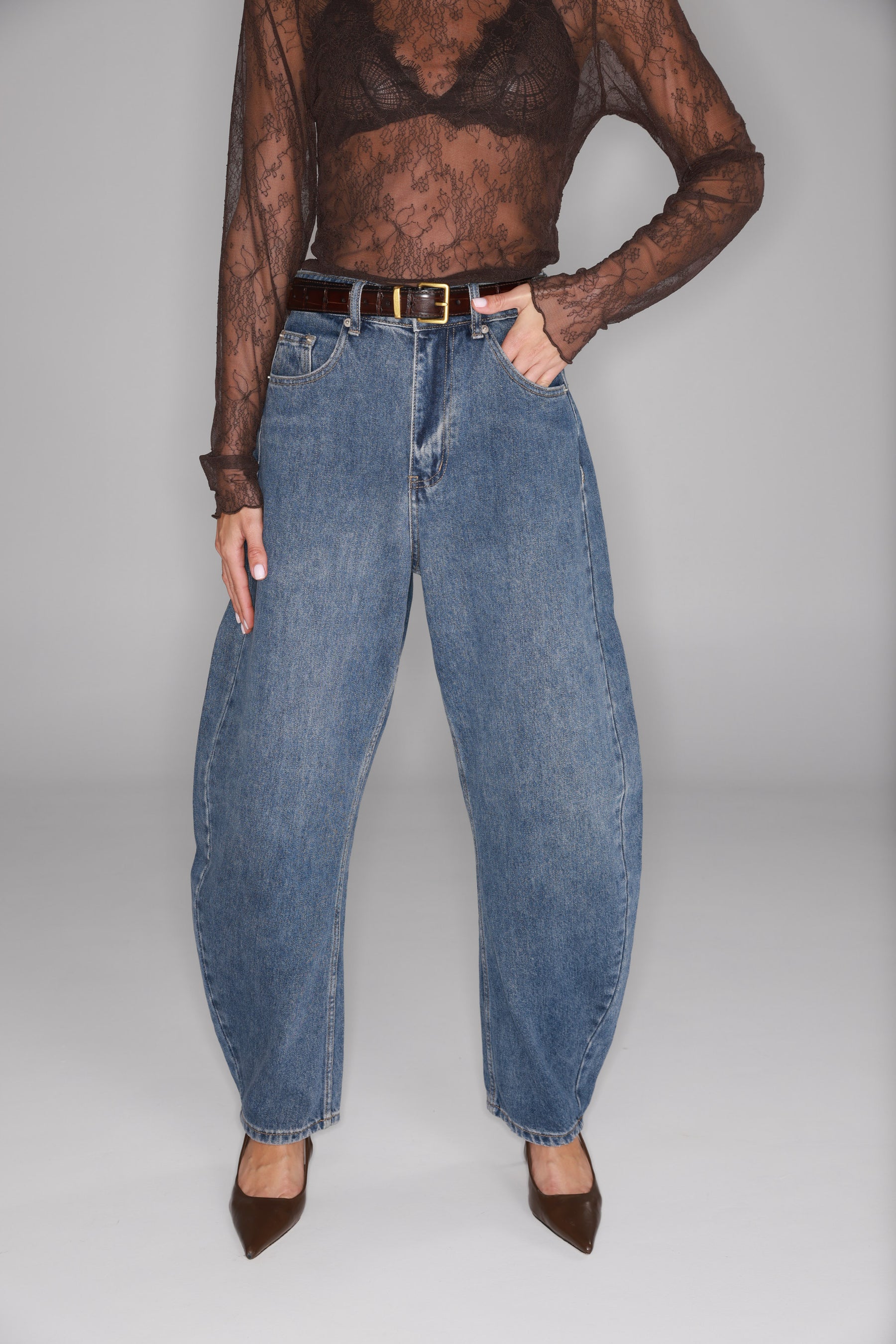 ג'ינס קייטלין כחול