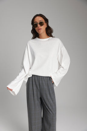 חולצת נדיה לבנה