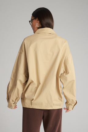 חולצת ארי מכופתרת חאקי