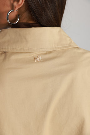 חולצת ארי מכופתרת חאקי