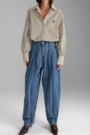 ג'ינס ג'קסון פסים