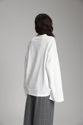 חולצת נדיה לבנה