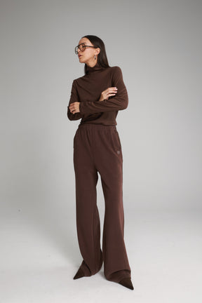 מכנסי ג'ולי חומים