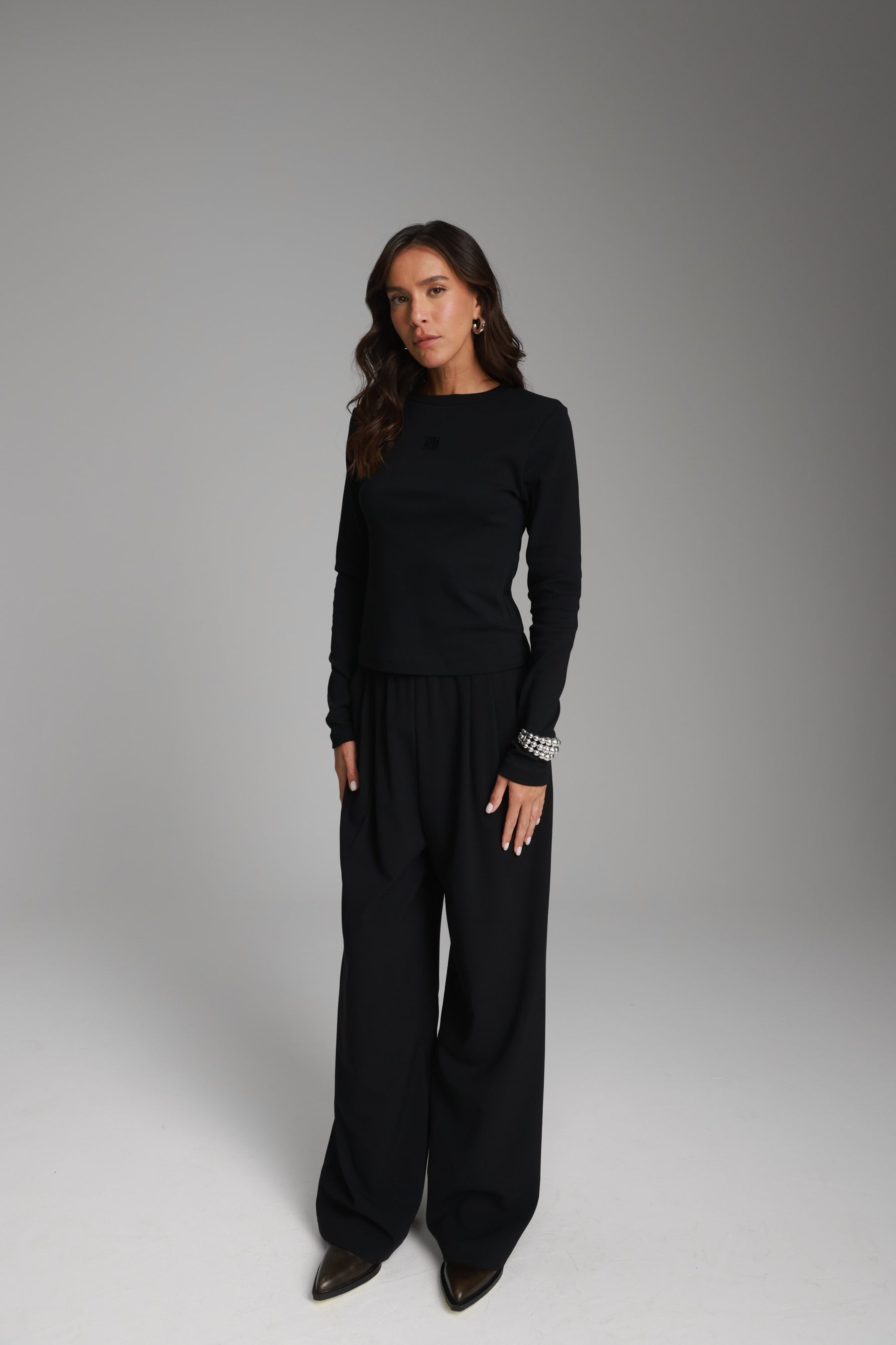 מכנסי קתרין שחורים