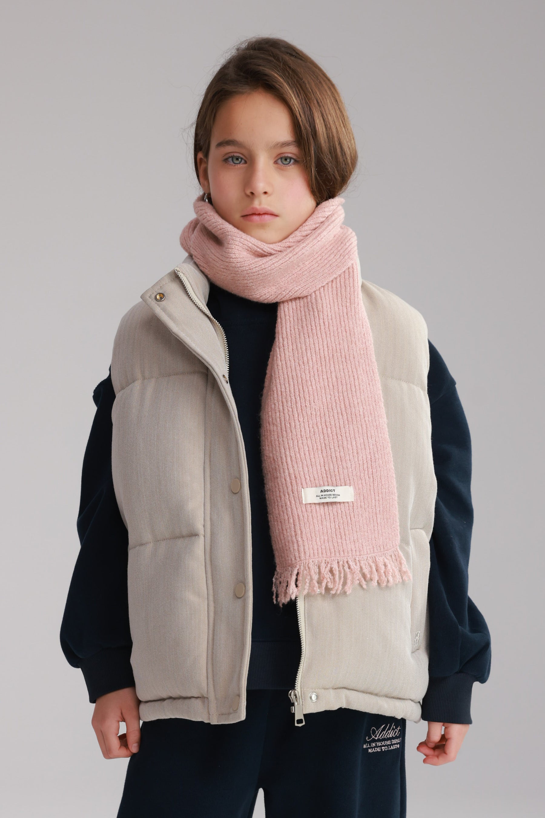 צעיף מרלן ורוד