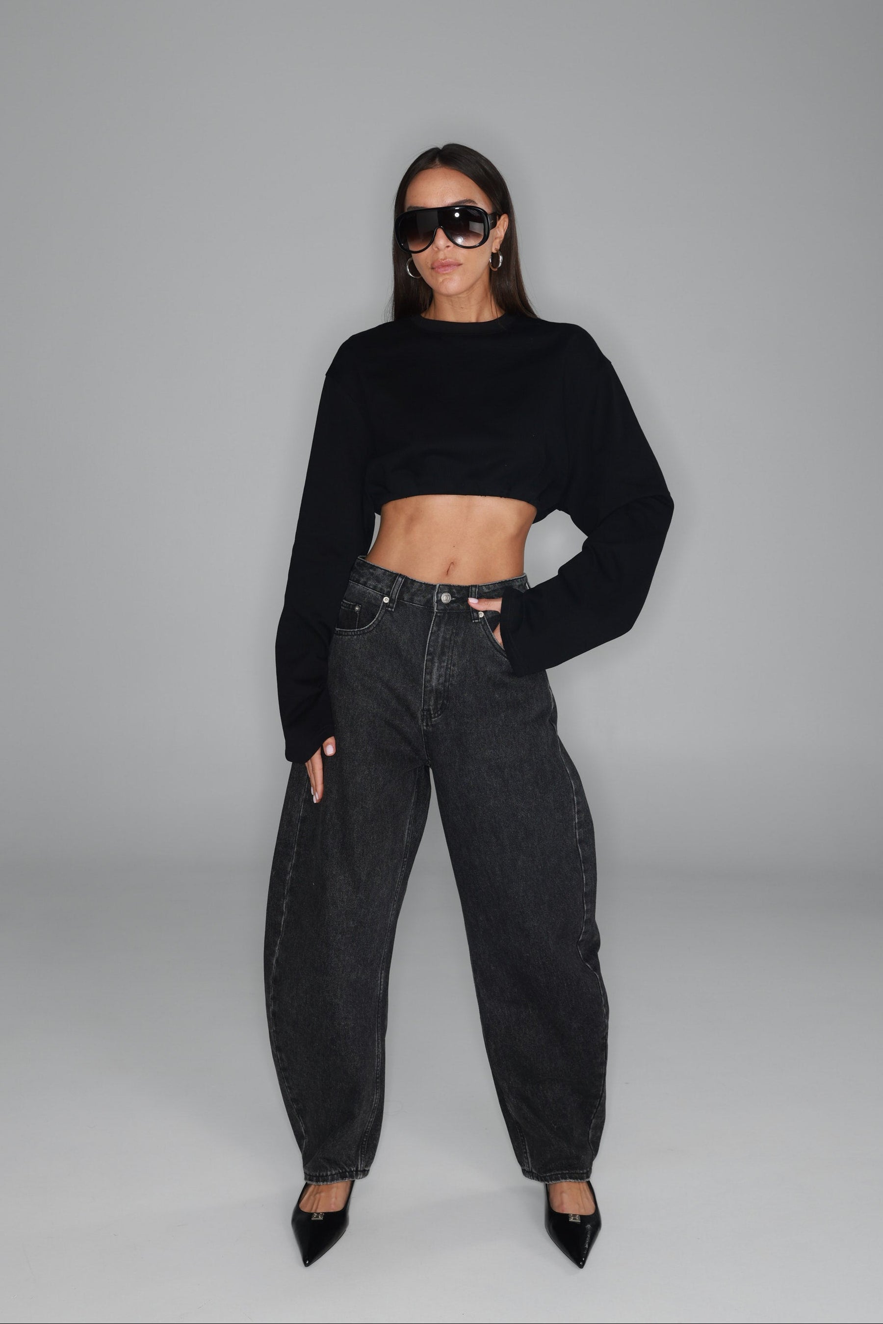 חולצת ליאונל שחורה