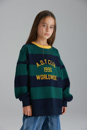 חולצת קאי נייבי/ירוק