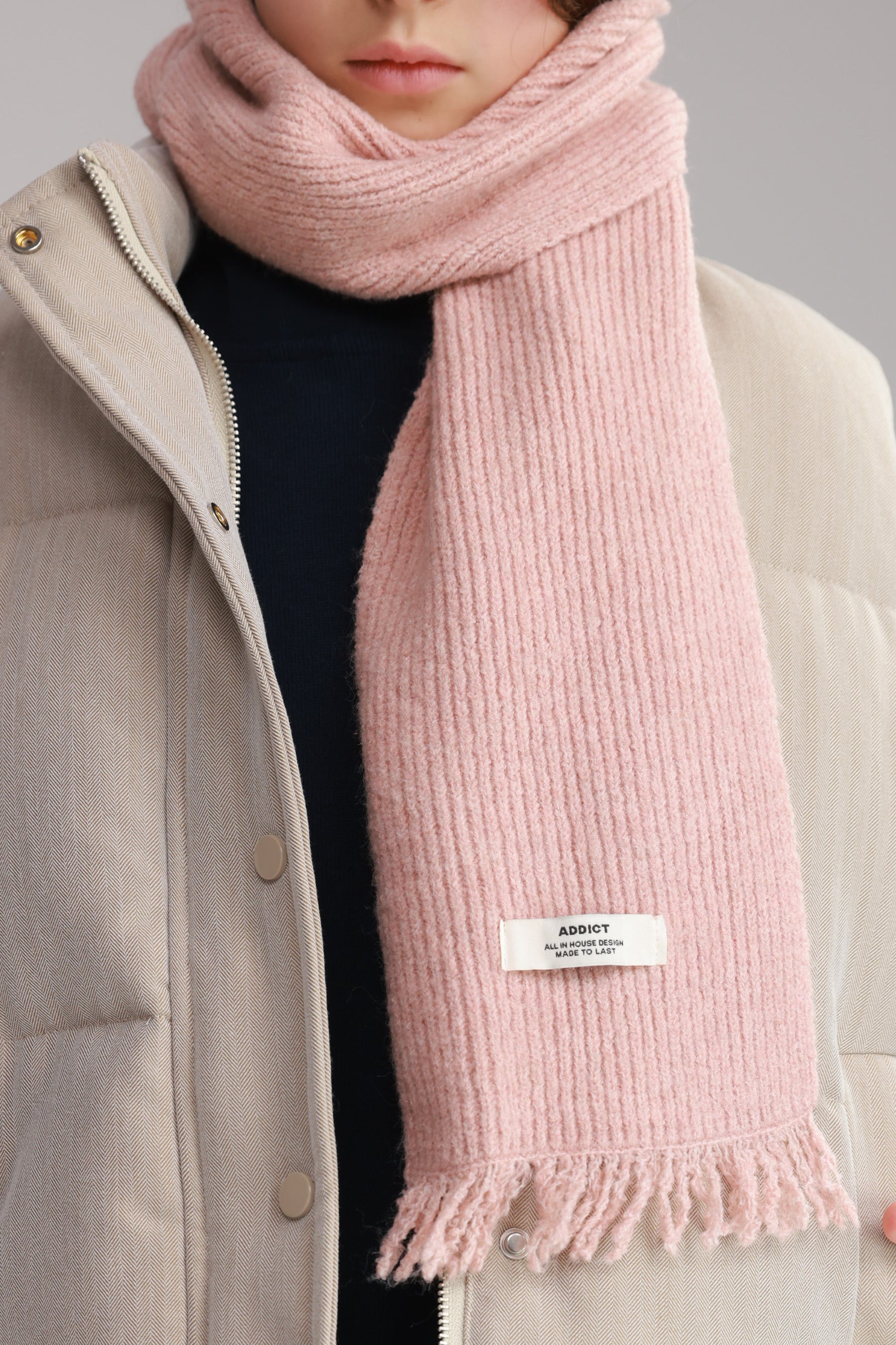 צעיף מרלן ורוד