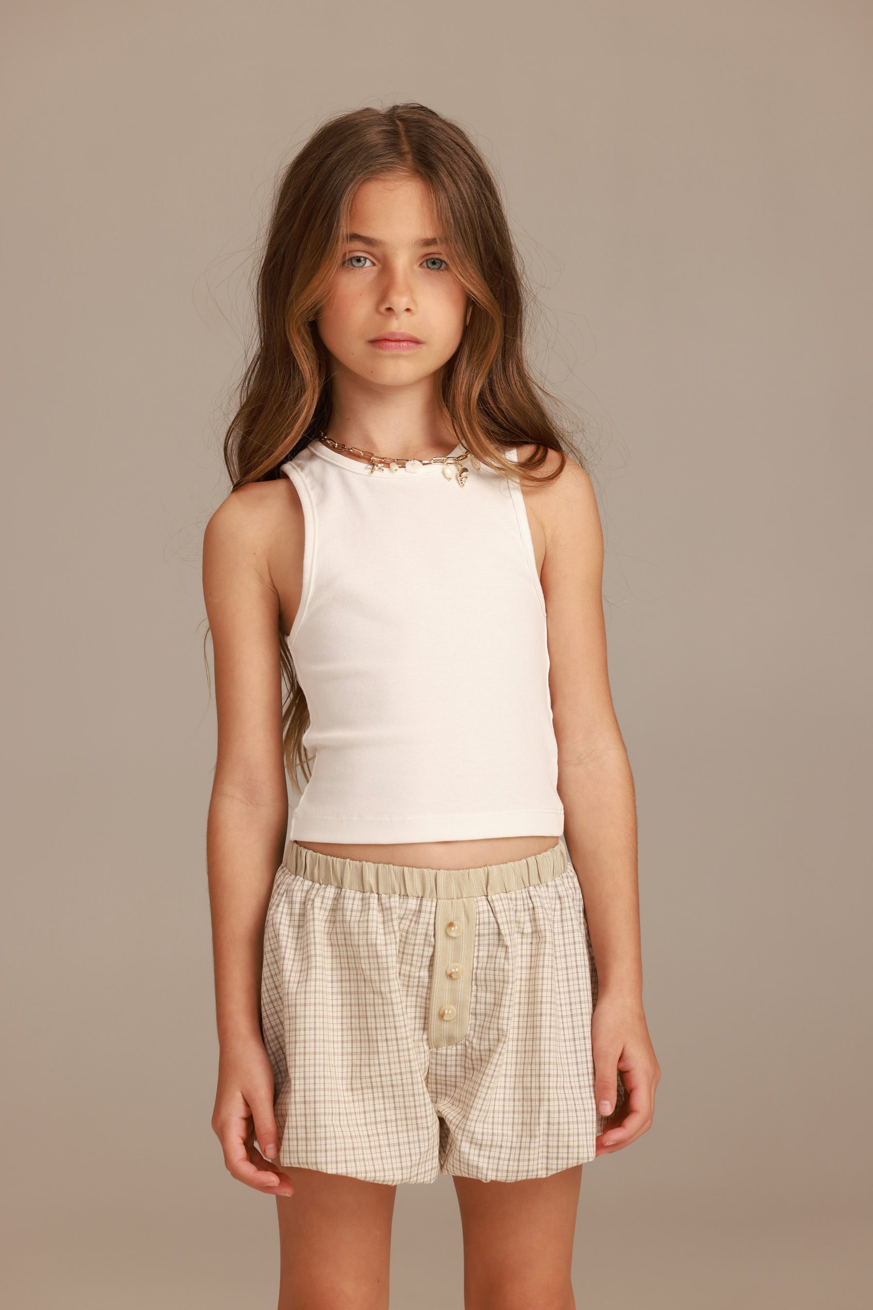 גופיית אנאלי לבנה