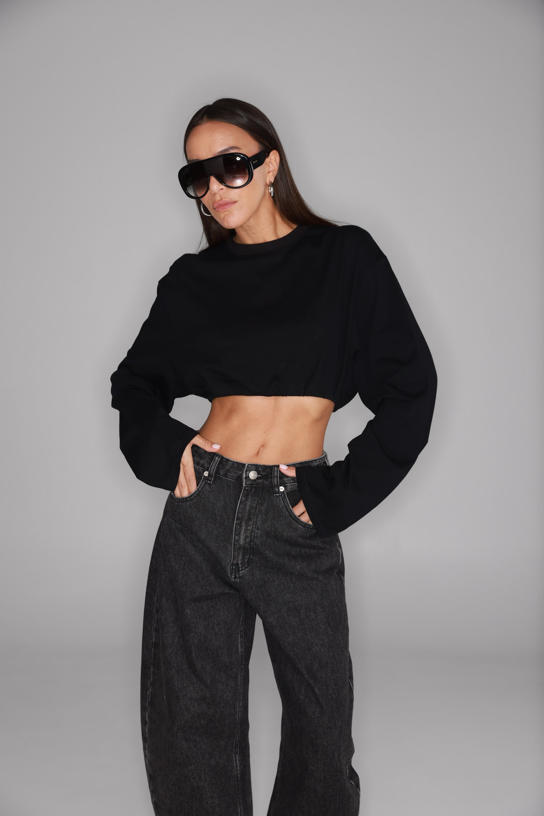 חולצת ליאונל שחורה