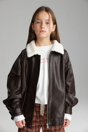 מעיל מיגל חום כהה