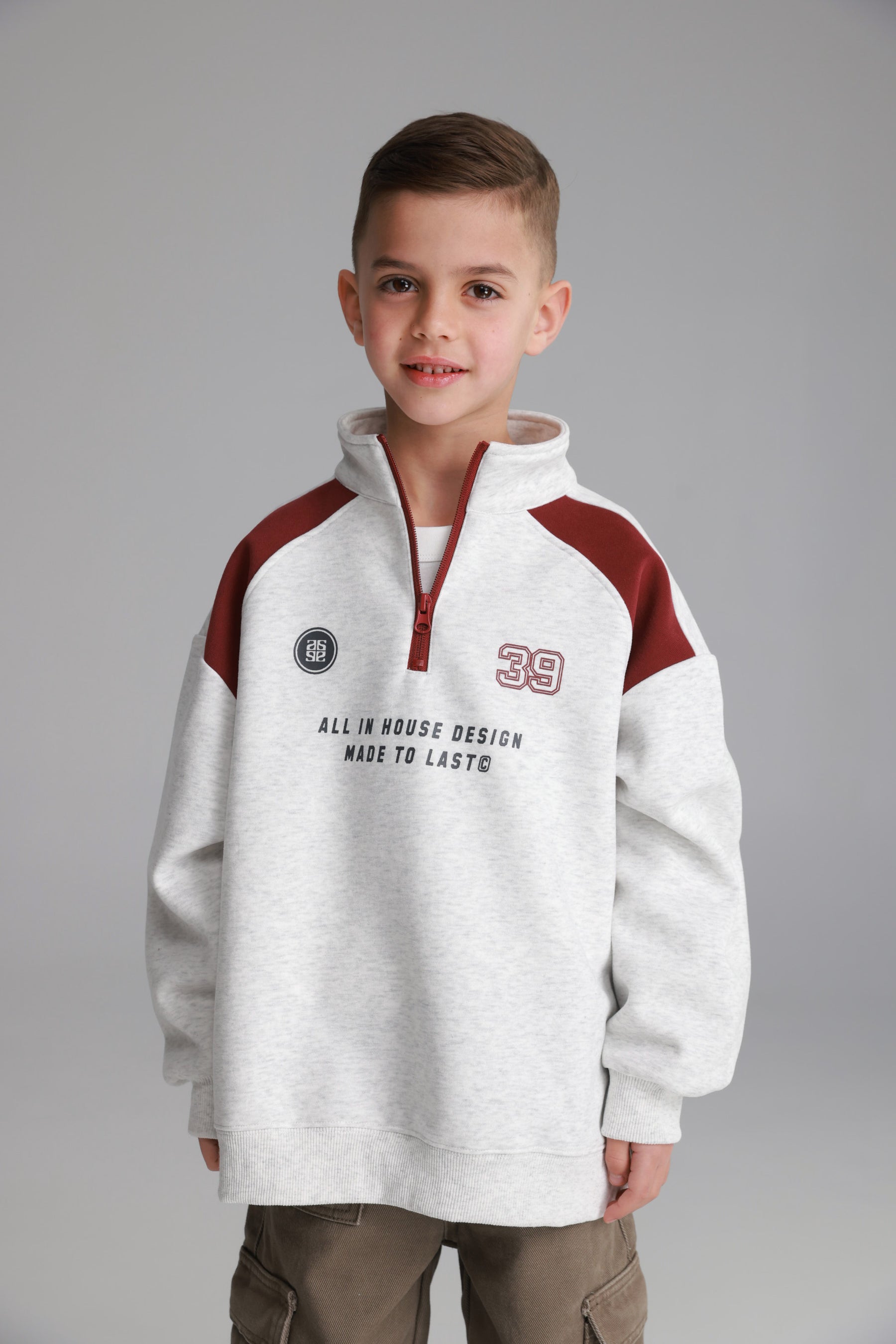 סוויטשירט נאלה אפור