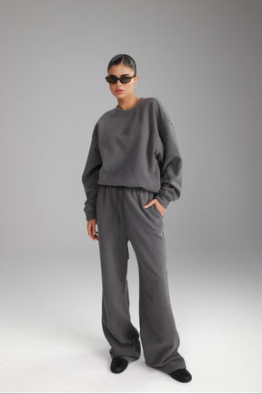 חליפת אדיסון אפור כהה