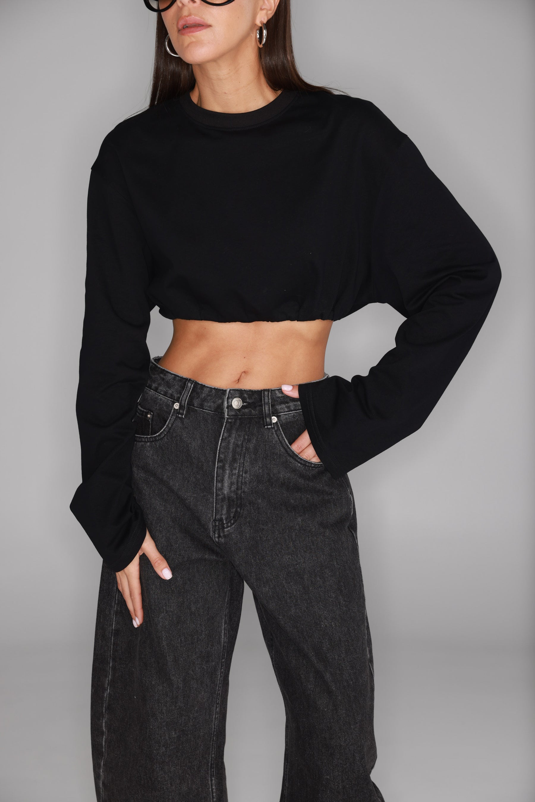 חולצת ליאונל שחורה